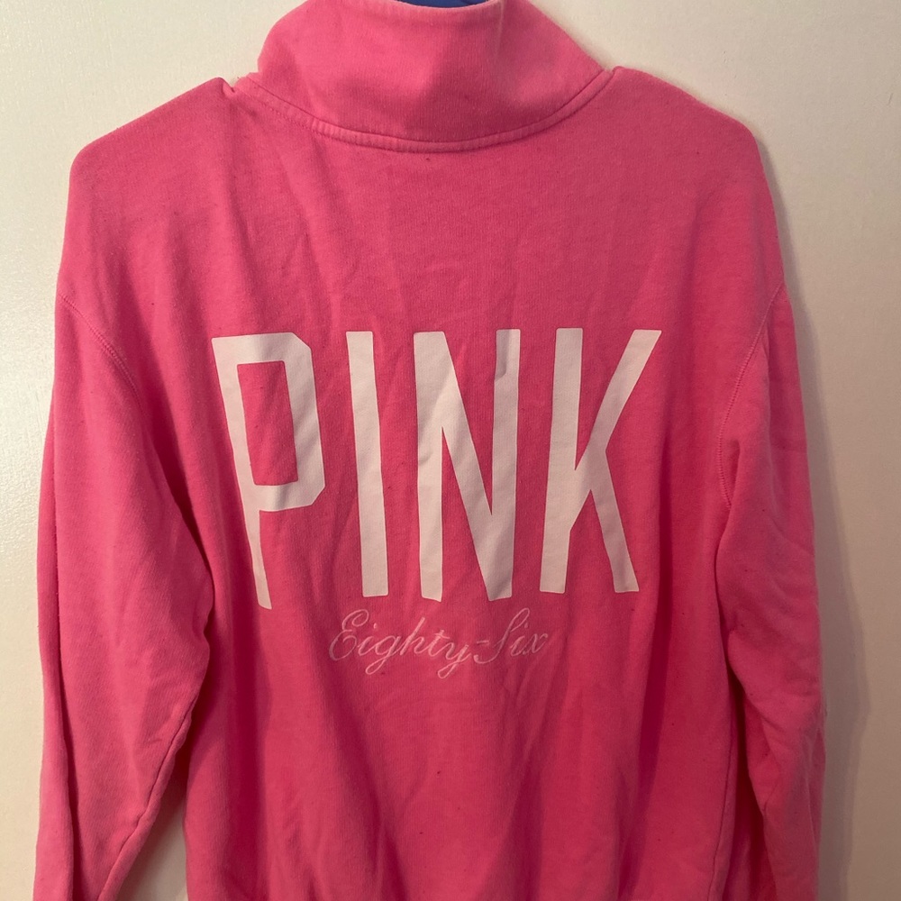 Hot Pink Victoria Secret Quarterzip !!!